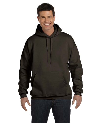 DARK CHOCOLATE Adult Ultimate Cotton® 90/10 Pullover Hooded Sweatshirt ...