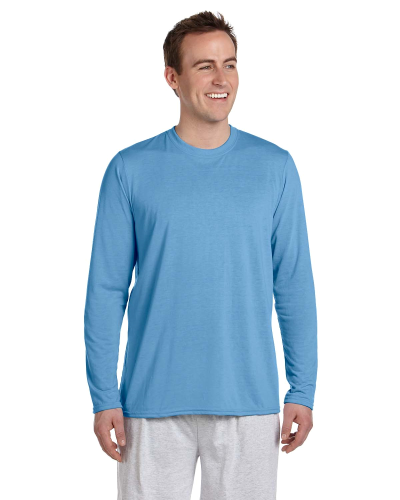 CAROLINA BLUE Adult Performance® Adult 5 oz. Long-Sleeve T-Shirt by ...
