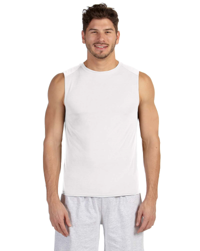 Gildan Mens Performance 4.5 oz Sleeveless T-Shirt G427 -BLACK -3XL-12PK