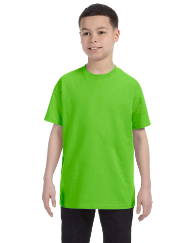 LIME Youth Heavy Cot. T-Shirt by Gildan - Kenmar Shirts Inc