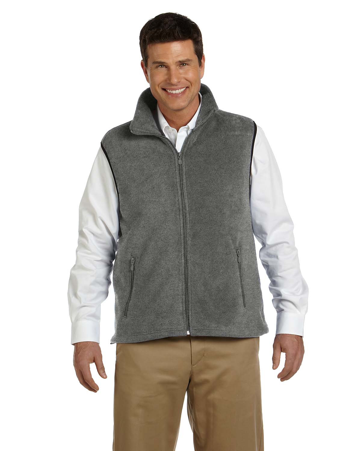 Octrooi Doorzichtig attent Adult 8 oz. Fleece Vest | Action Printwear