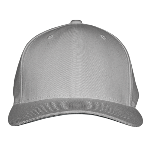 gray baseball cap