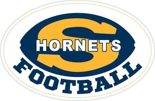 Saline Football Car Decal Saline Spirit