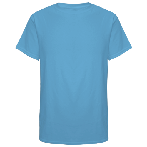 Gildan 100 Cotton Tee Sky Blue Royal Blue Gildan 100 Cotton Tee