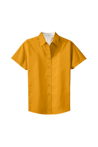 Fng Ladies Short Sleeve Easy Care Shirt Detroit Flex N Gate
