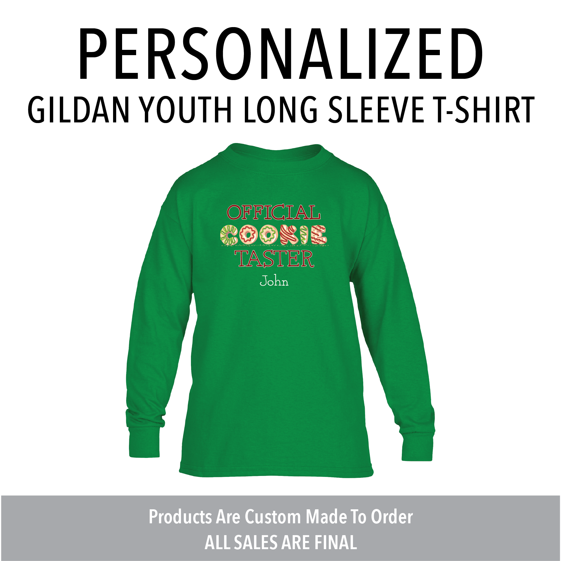 "Cookie Youth Long Sleeve | Printing, Signs, Banners, T- shirts and More