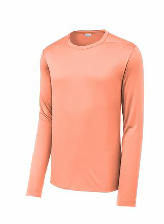 Sport Tek Posi Uv Pro Long Sleeve Tee Crazy Horse Custom Fishing Rods