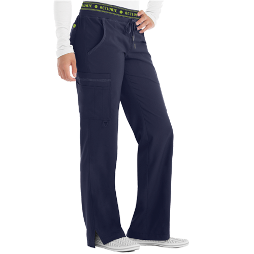 Med Couture Activate Flow Logo Waist Pants Women s Scrubs Sun