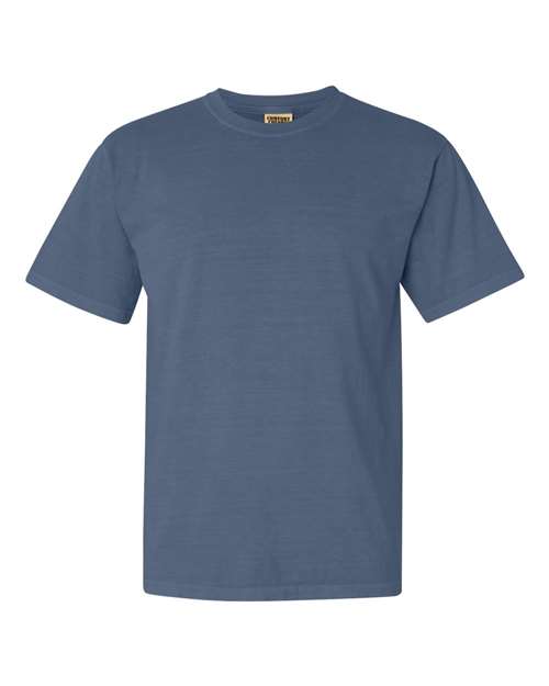 【oan】Give Me Pigment Short Sleeve T-Shirt Short Sleeve Crew Neck - Azure Pigment | James Perse Los Angeles