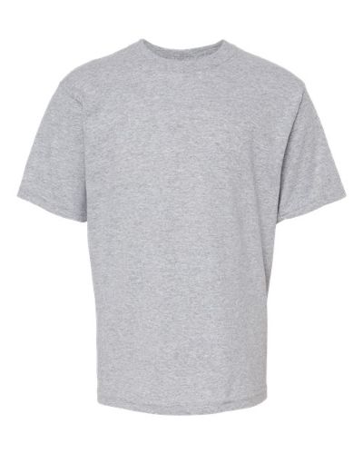 Youth Gold Soft Touch T-Shirt in Athletic Grey