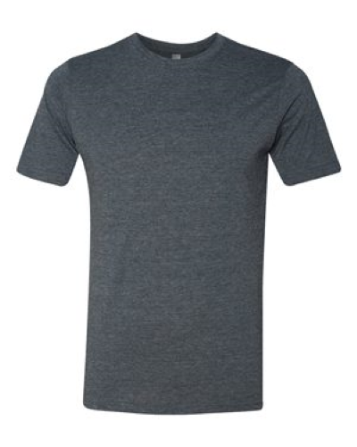 Poly/Cotton T-Shirt in Antique Denim