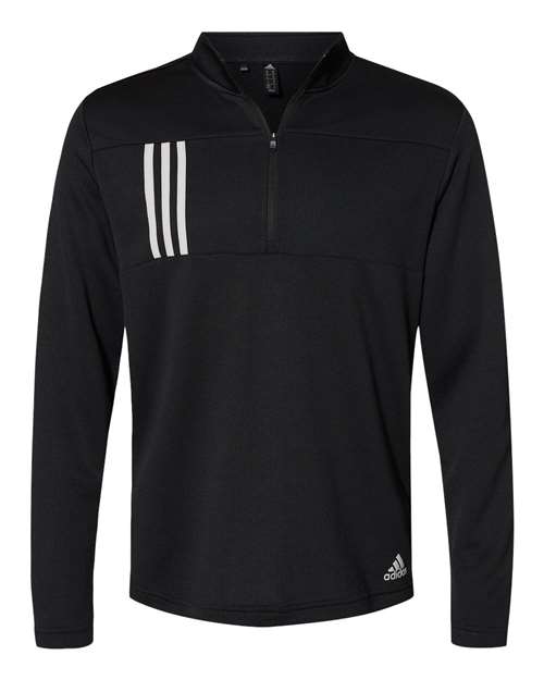 mame　Double-Layer Stripe Jersey Pullover 3-Stripes Double Knit Quarter-Zip Pullover | KMG Supply
