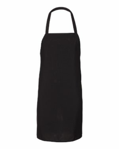 Bib Apron - Q4010 in Black