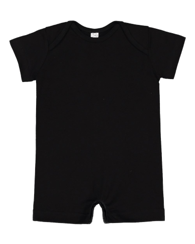 Infant Premium Jersey T-Romper in Black