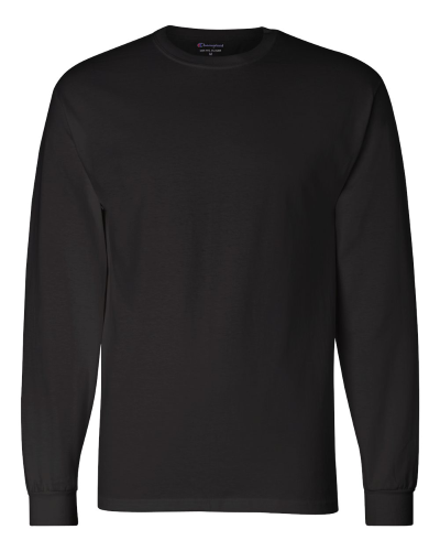 Champion Long Sleeve Tagless T Shirt Eclipse Inc
