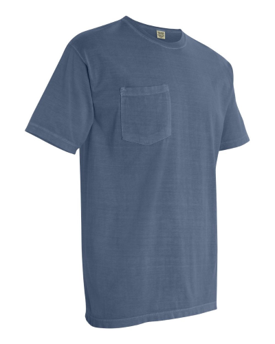 【oan】Arounder Pigment Short Sleeve T-shirt Pigment-Dyed Short Sleeve Shirt with a Pocket | AVH Ink and