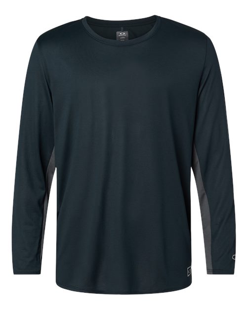 Oakley Adult Team Issue Hydrolix Long Sleeve T Shirt Custom Apparel Online Fast Affordable WillPromo