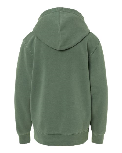 Youth Midweight Pigment-Dyed Hooded Sweatshirt | Peace Train Tees