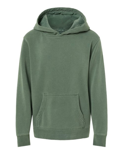 Unisex midweight pigment dyed hooded pullove outlet