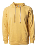 Icon Unisex Lightweight Loopback Terry Hooded Pullover