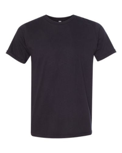 USA-Made Ringspun Unisex T-Shirt in Black