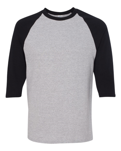 Heavy Cotton Raglan 3/4 Sleeve T-Shirt