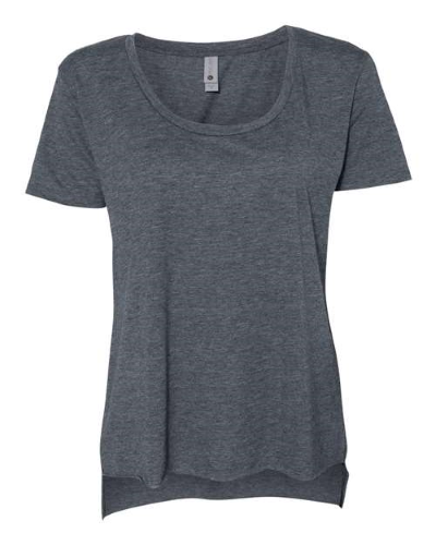 Women's Festival Scoopneck Tee in Antique Denim