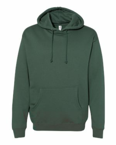 Hooded Pullover Sweatshirt in Alpine Green