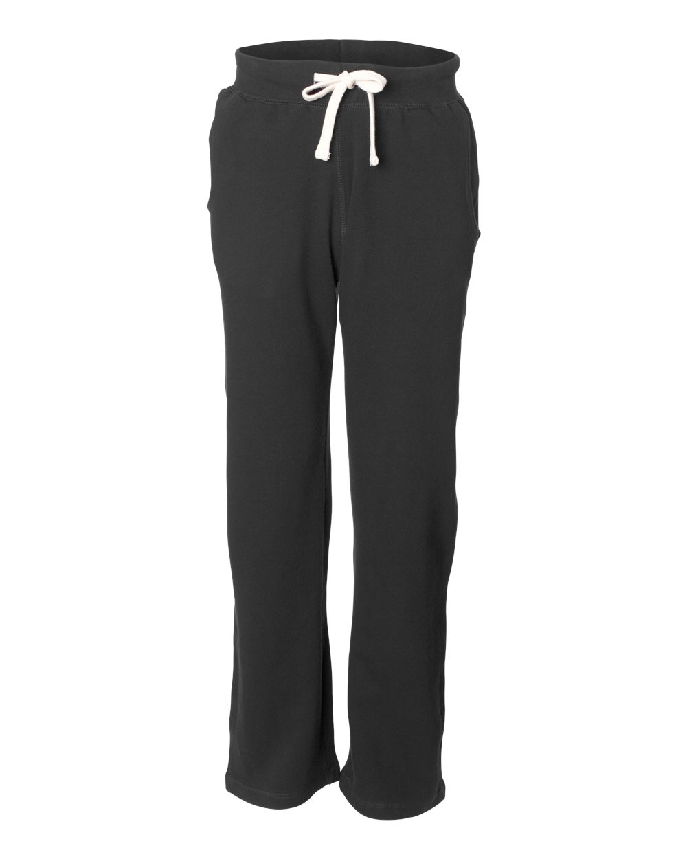 Cross Weave Open Bottom Sweatpants Cheeseburger Tech