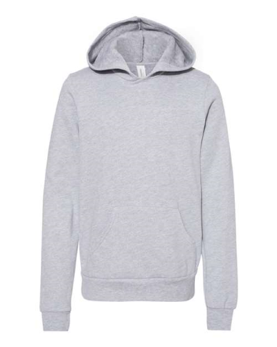 Youth Sponge Fleece Hoodie in Athletic Heather