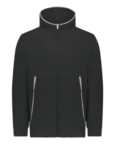 Youth Polar Fleece Hooded Full-Zip Jacket