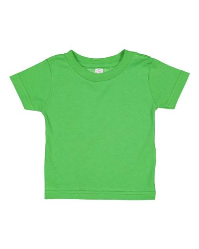 Infant Short Sleeve Cotton T-Shirt in Apple