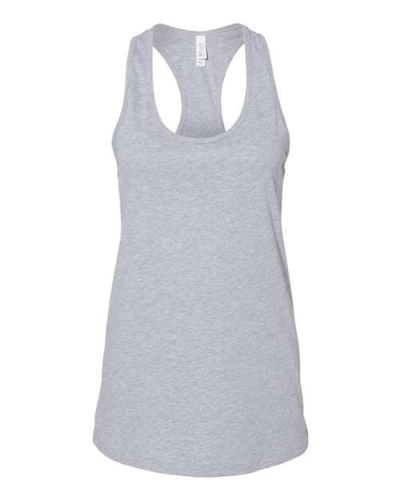 Women's Jersey Racerback Tank in Athletic Heather