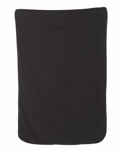 Premium Jersey Infant Blanket in Black