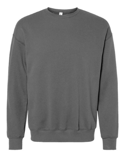 Unisex Drop Shoulder Sweatshirt in Asphalt