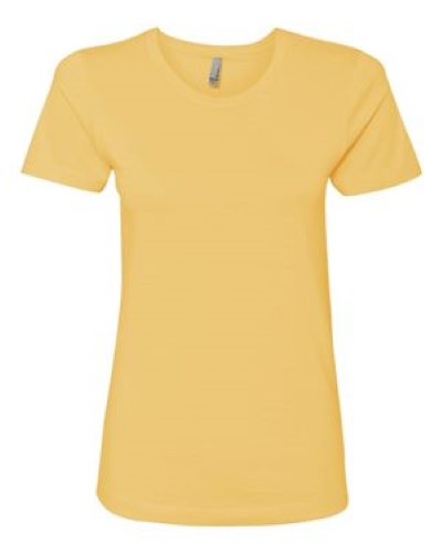 Ladies' The Boyfriend Tee in Banana Cream