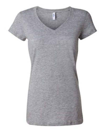 Women’s Jersey V-Neck Tee in Athletic Heather