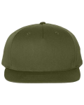 printed Pinch Front Twill Back Trucker
