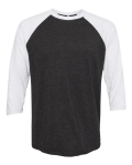 Unisex Tri-Blend Three-Quarter Sleeve Raglan Tee