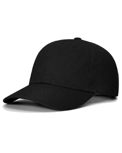 printed Ashland Recycled Dad Cap in Black