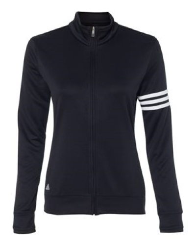 Ladies' ClimaLite® 3-Stripes French Terry Full-Zip Jacket