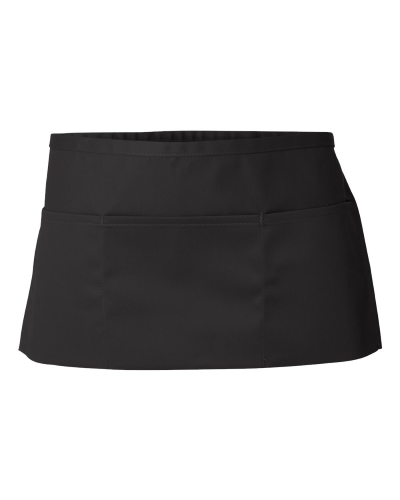 Waist Apron in Black
