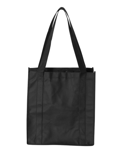 Non Woven Classic Shopping Bag in Black