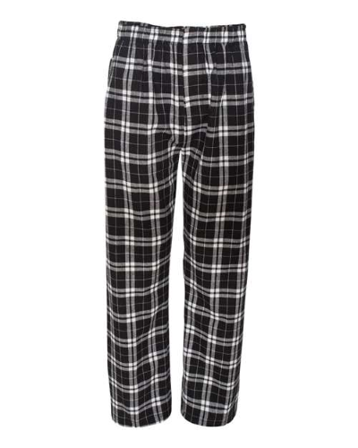 Black White Classic Flannel Pant with Pockets by Boxercraft - Anderson ...