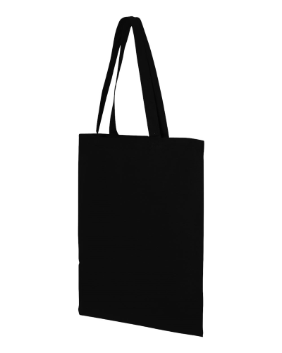 Branson Cotton Canvas Tote in Black