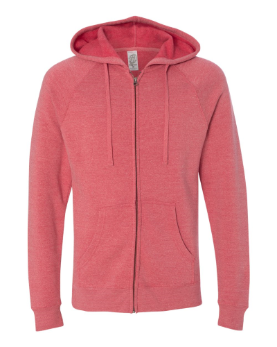 #2 - Hooded Full-Zip Sweatshirt- White Heart for Respiratorytherapy