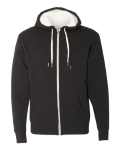 Unisex Sherpa-Lined Hooded Sweatshirt