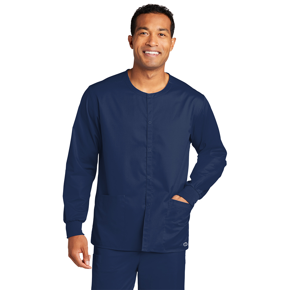WonderWink - WorkFlex Snap-Front Scrub Jacket - Unisex | Michigan
