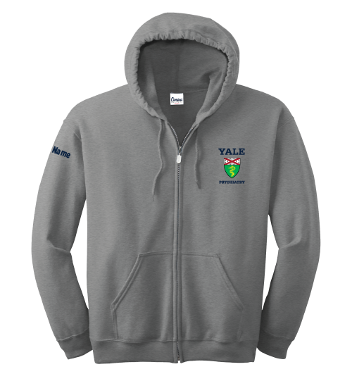 Yale zip up hoodie on sale