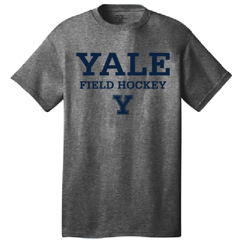 Yale Youth Field Hockey Tee Yale Bulldog Blue